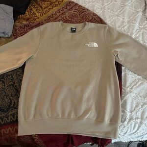 The North Face Men's Beige Crewneck Sweater